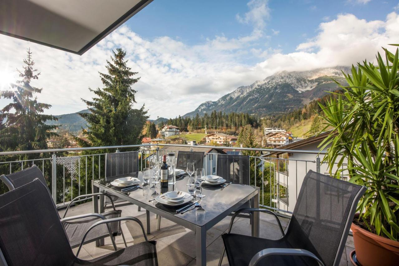 Panoramaresidenz Scheffau Am Wilden Kaiser Lejlighed Eksteriør billede